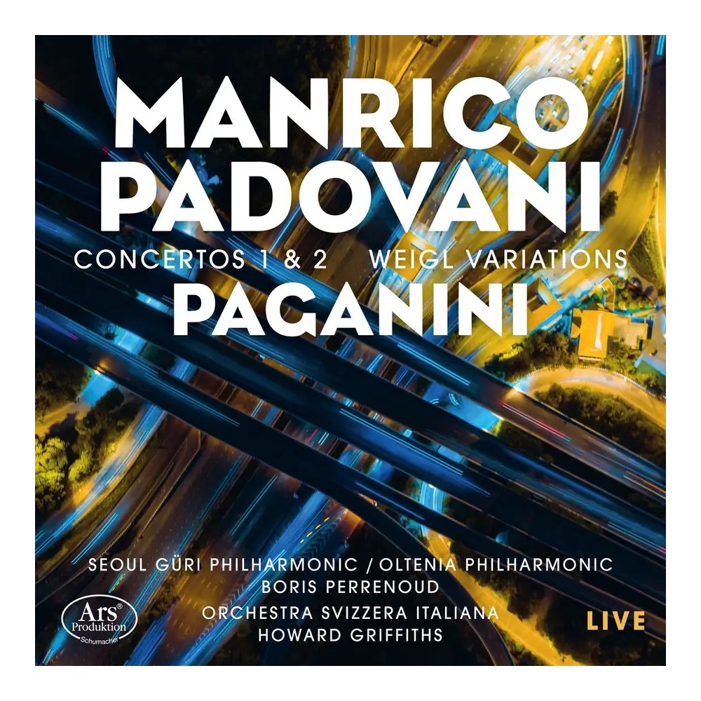 PAGANINI - Padovani - Concerto pour violon n°1 en ré majeur op.6 M.S.21